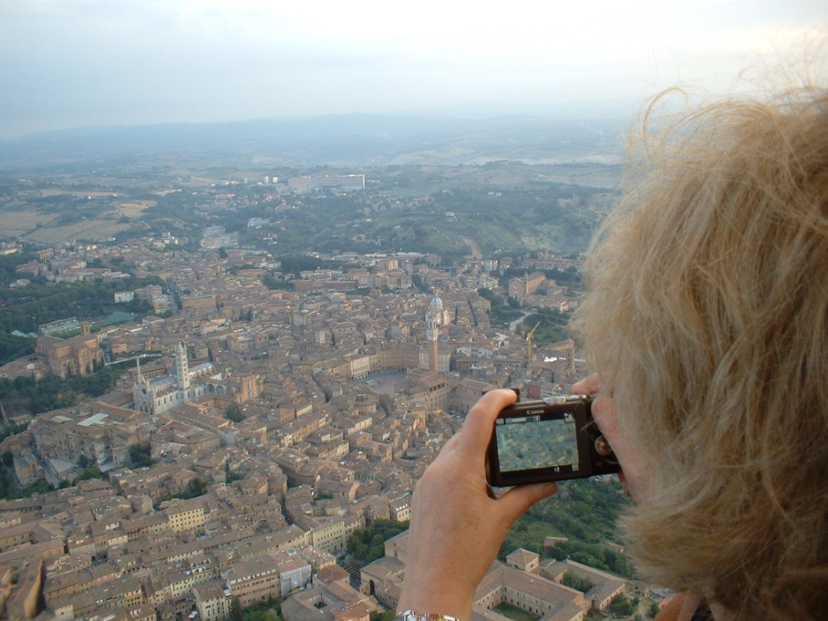 a person talking on a cell phone